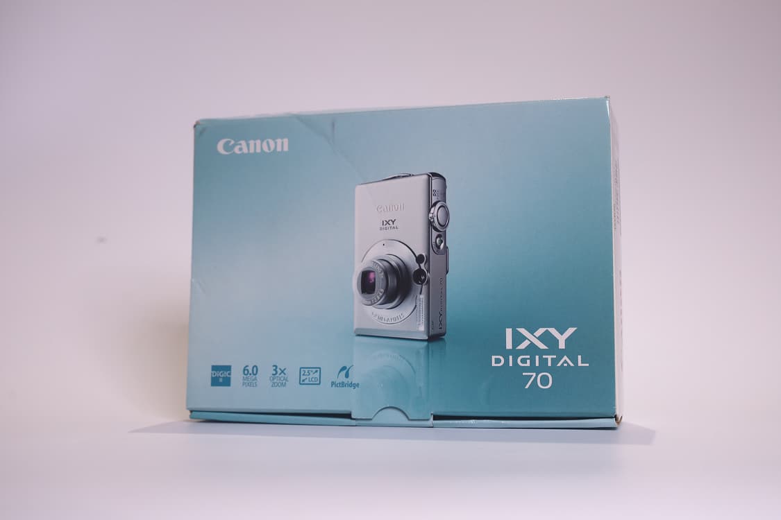 캐논 익시 디지털 70(익서스 60 일본 모델) 박스셋 상품이미지8