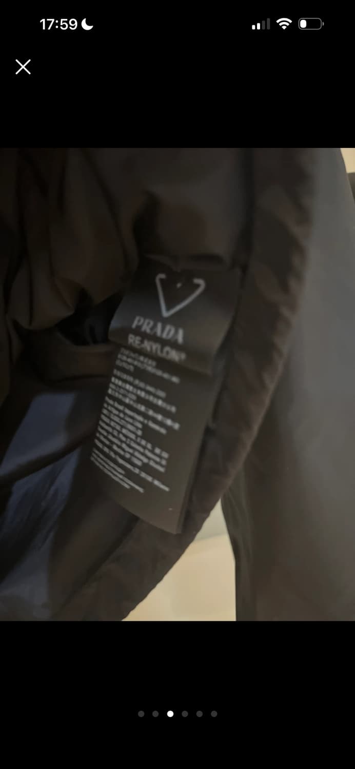 프라다 리나일론 바람막이 상품이미지3