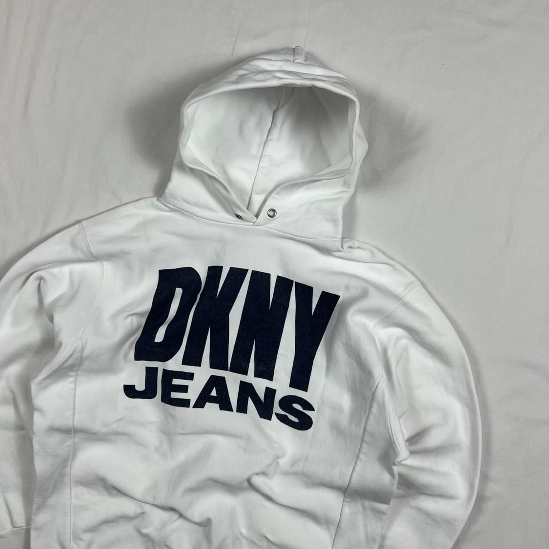 90‘s 도나카란뉴욕 dkny jeans 스펠아웃 후드티 상품이미지2