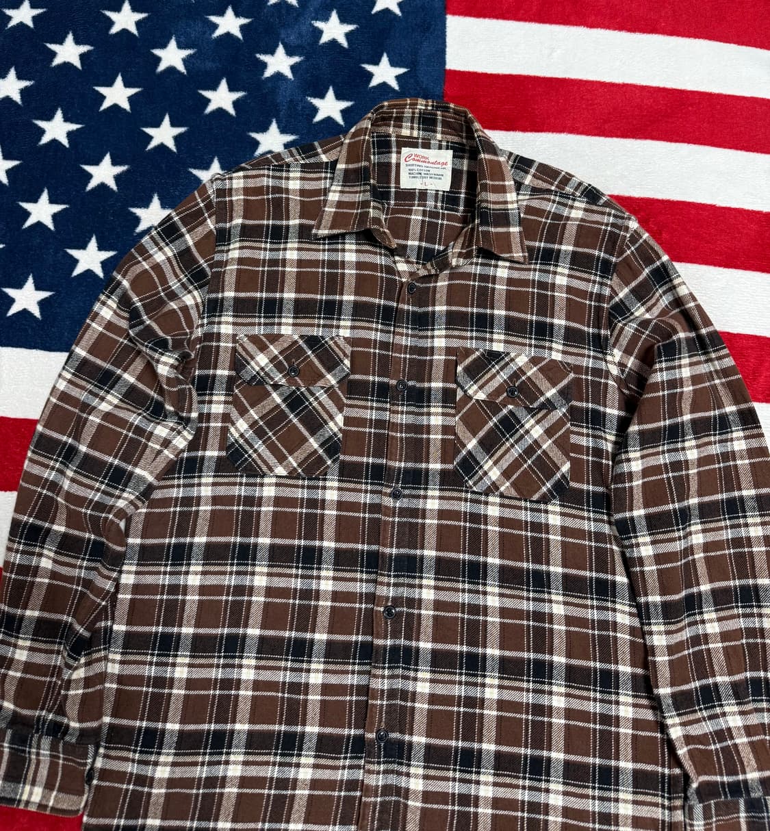 빈티지플란넬셔츠 vintage flannel shirt  tartan셔츠 상품이미지4