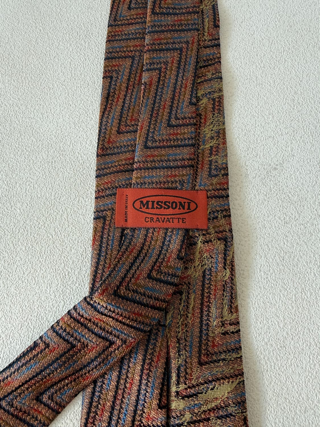 미쏘니(MISSONI) 실크 넥타이(ITALY) 상품이미지2