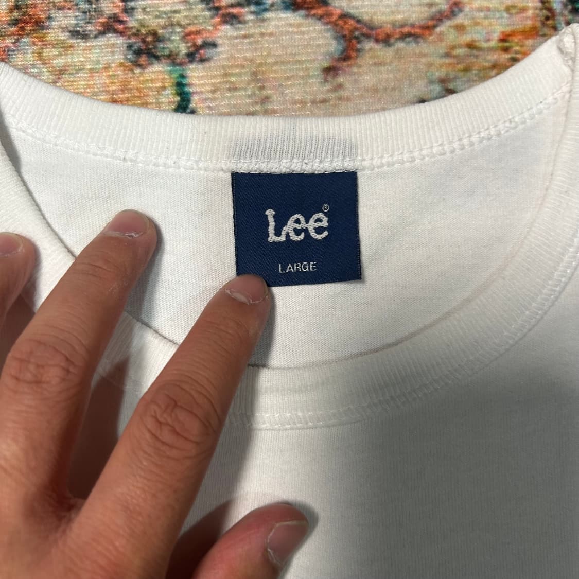 [L] LEE 재팬 데님 포켓 반팔 상품이미지3