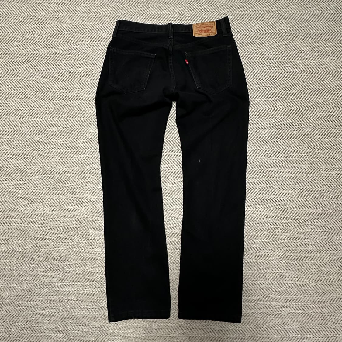 LEVI'S 505 00's mexico made black jeans 상품이미지2