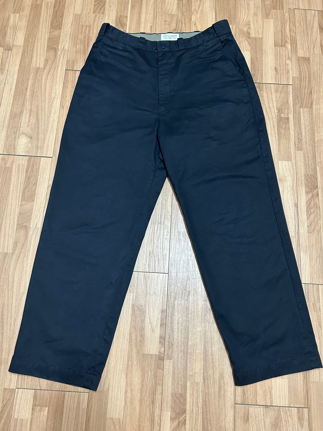 엔즈앤드민즈 워크 치노 팬츠 다크 네이비 라지 상품이미지2