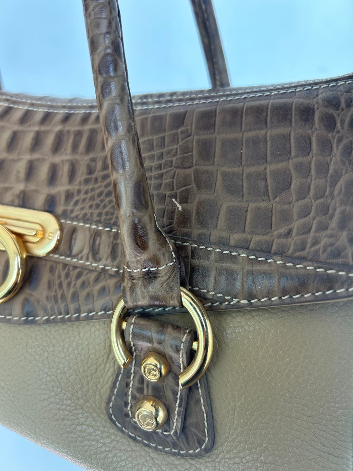 빈티지레더백 숄더백 상품이미지10