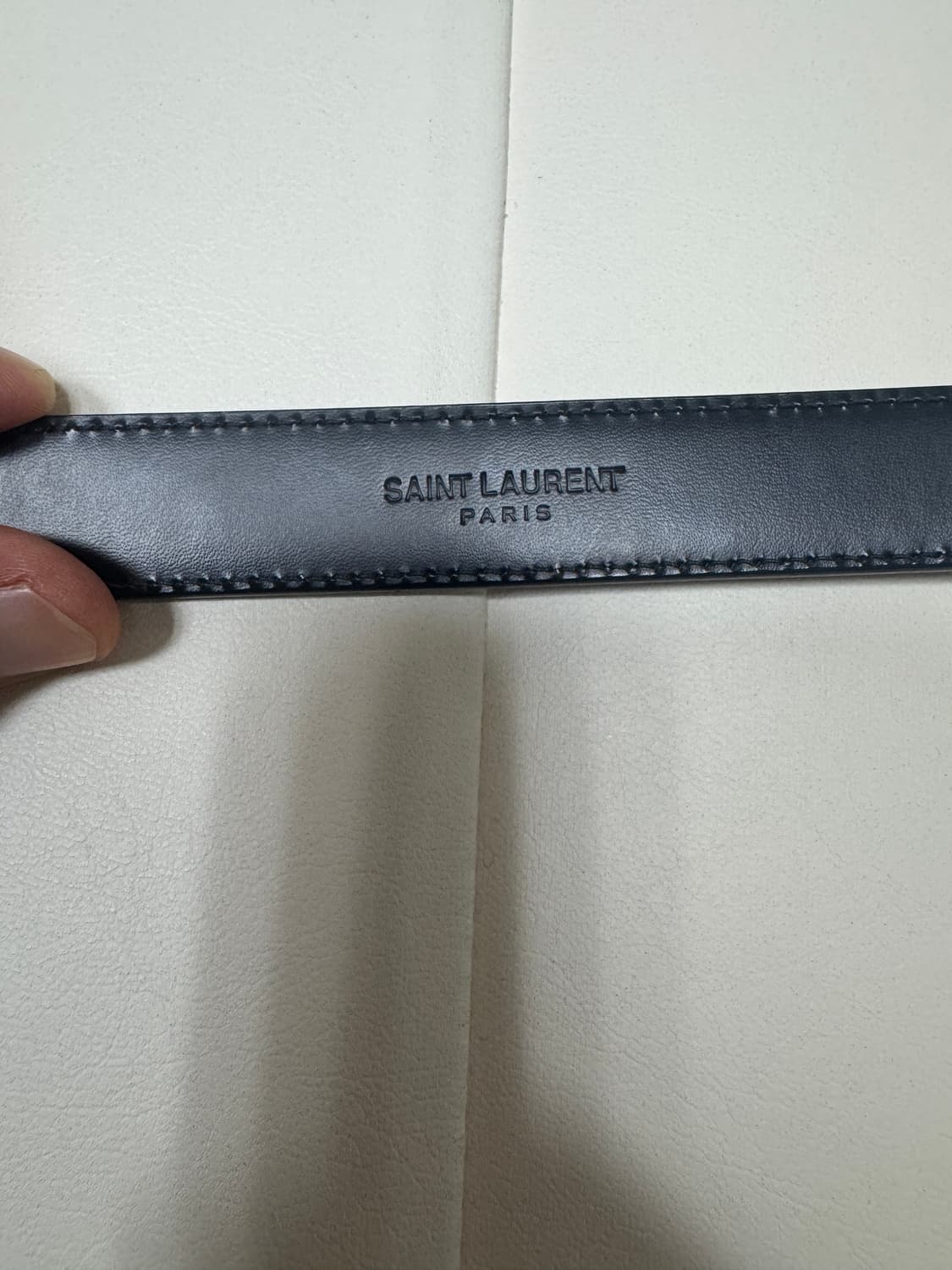 생로랑 3링 벨트 (95 size) 상품이미지4