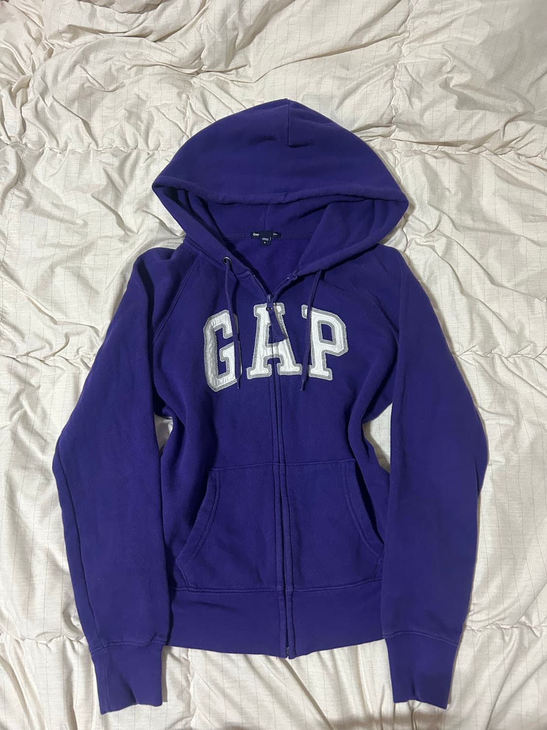 딥퍼플 갭 후드집업 상품이미지4