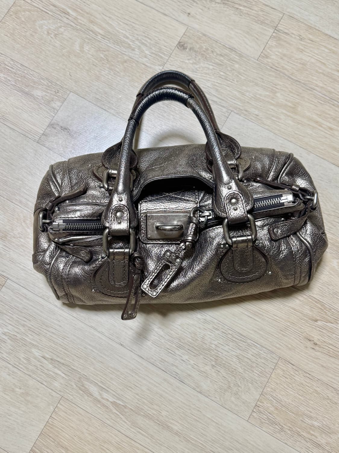 Chloe 패딩턴백 앤틱실버 상품이미지1