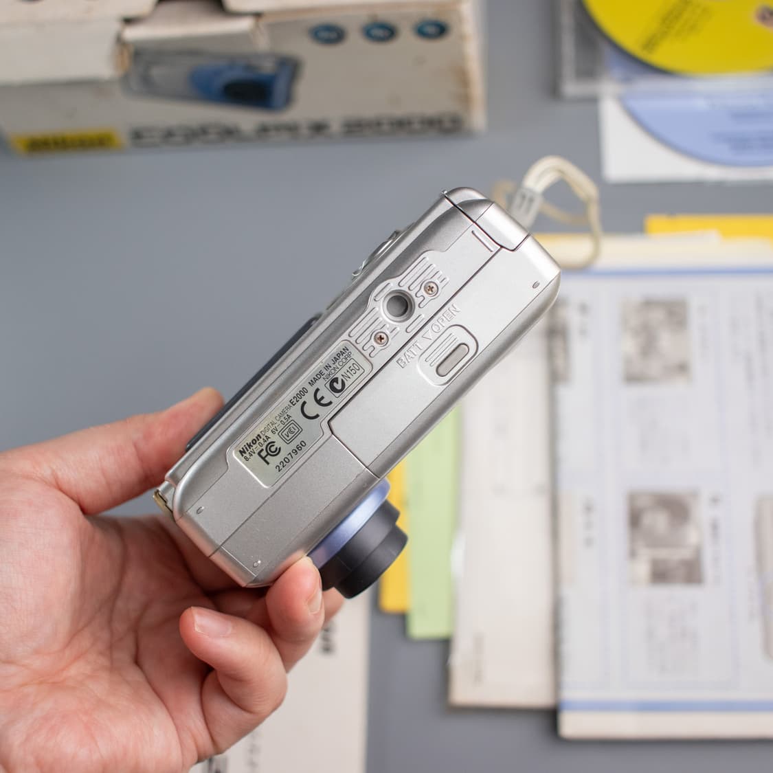 뉴진스 디카 니콘 쿨픽스 2000 판매합니다.(작례0) 상품이미지7