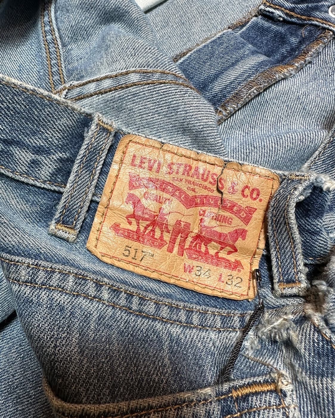 리바이스517 부츠컷 데님 팬츠 34x32 상품이미지8