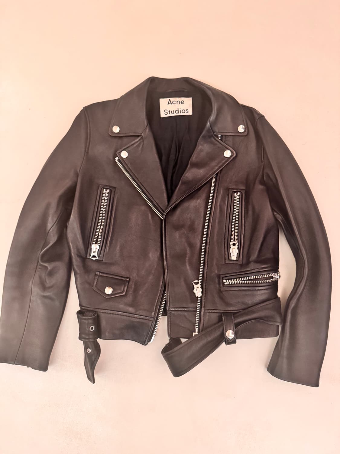 아크네 ACNE 가죽자켓 38사이즈(여성 55정도) 상품이미지1