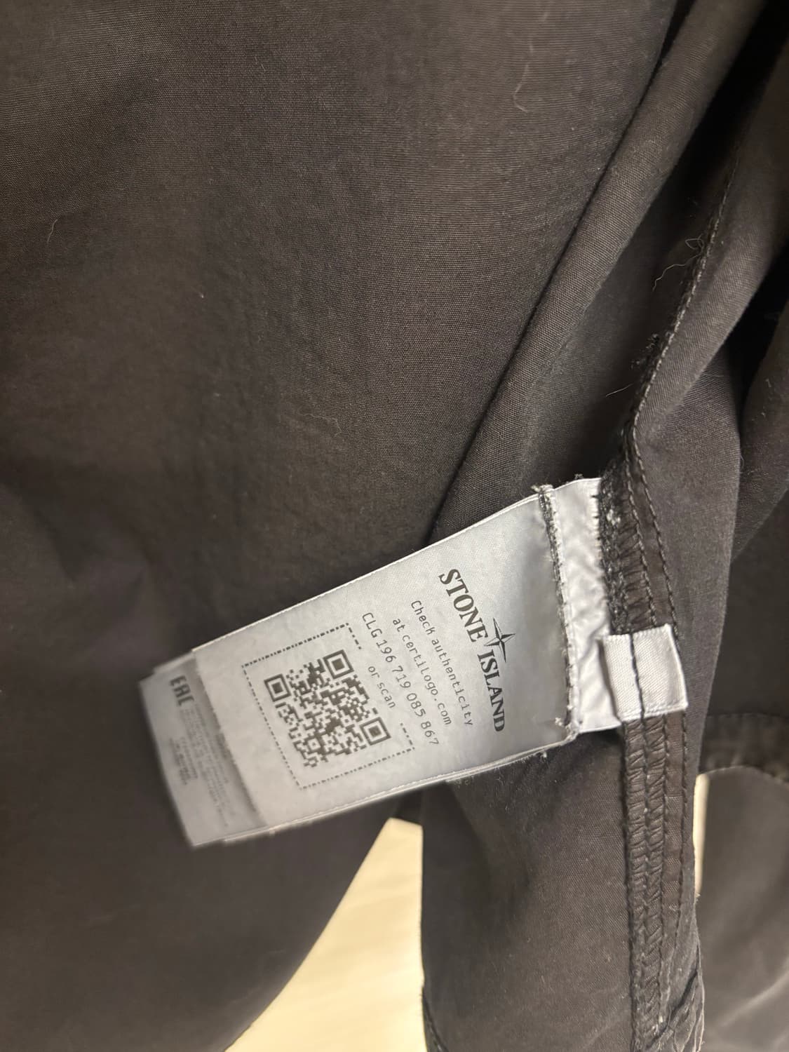 스톤아일랜드 가먼트다잉 크롭 오버셔츠 상품이미지4