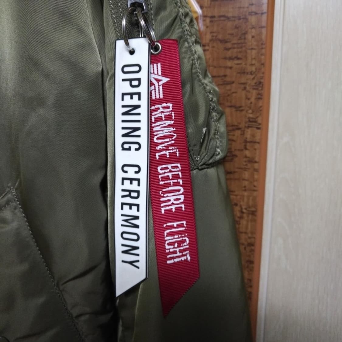 알파인더스트리 x 오프닝세레모니 MA-1 자켓 상품이미지7