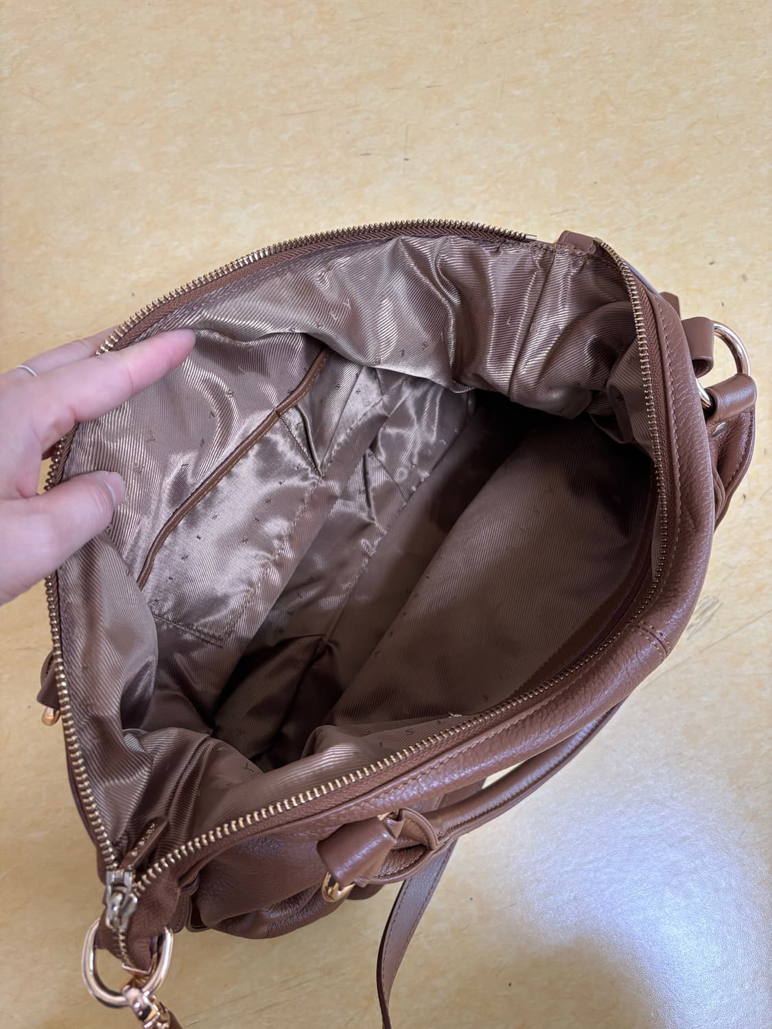 시슬리 리얼레더 토트백 상품이미지4