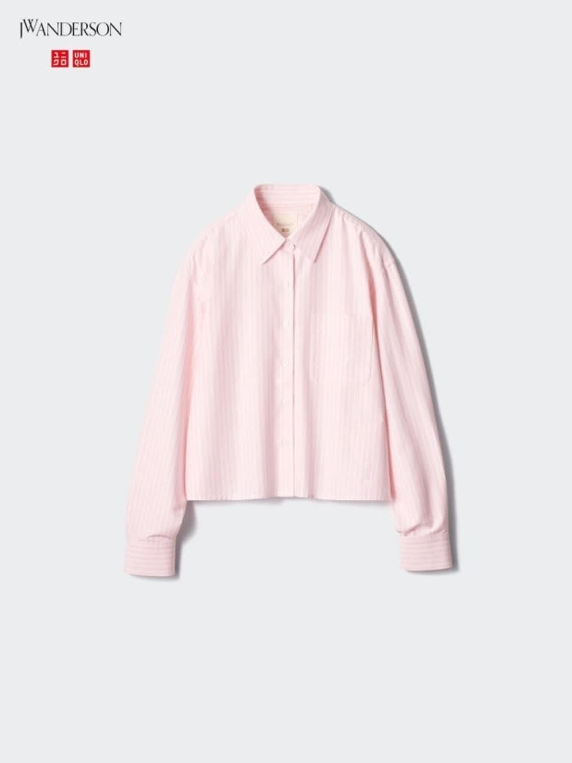 jw앤더슨 유니클로 셔츠 핑크 상품이미지1
