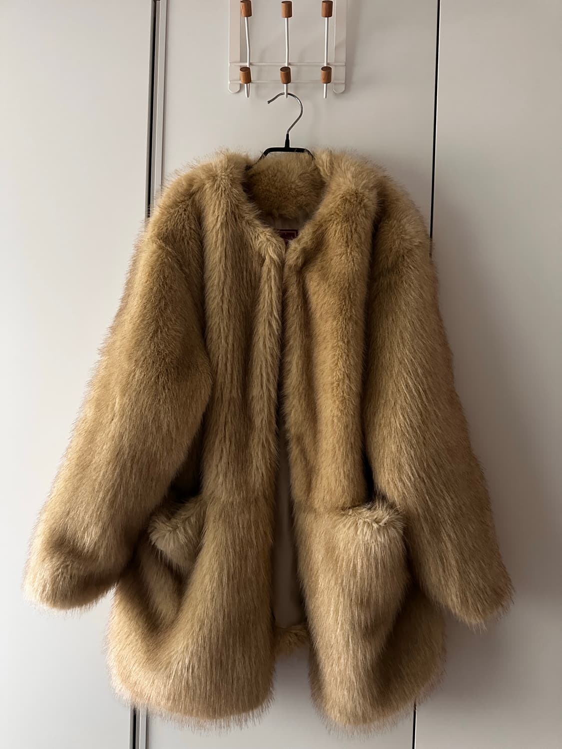 플리즈프로젝트 미들 퍼 자켓 베이지 상품이미지2