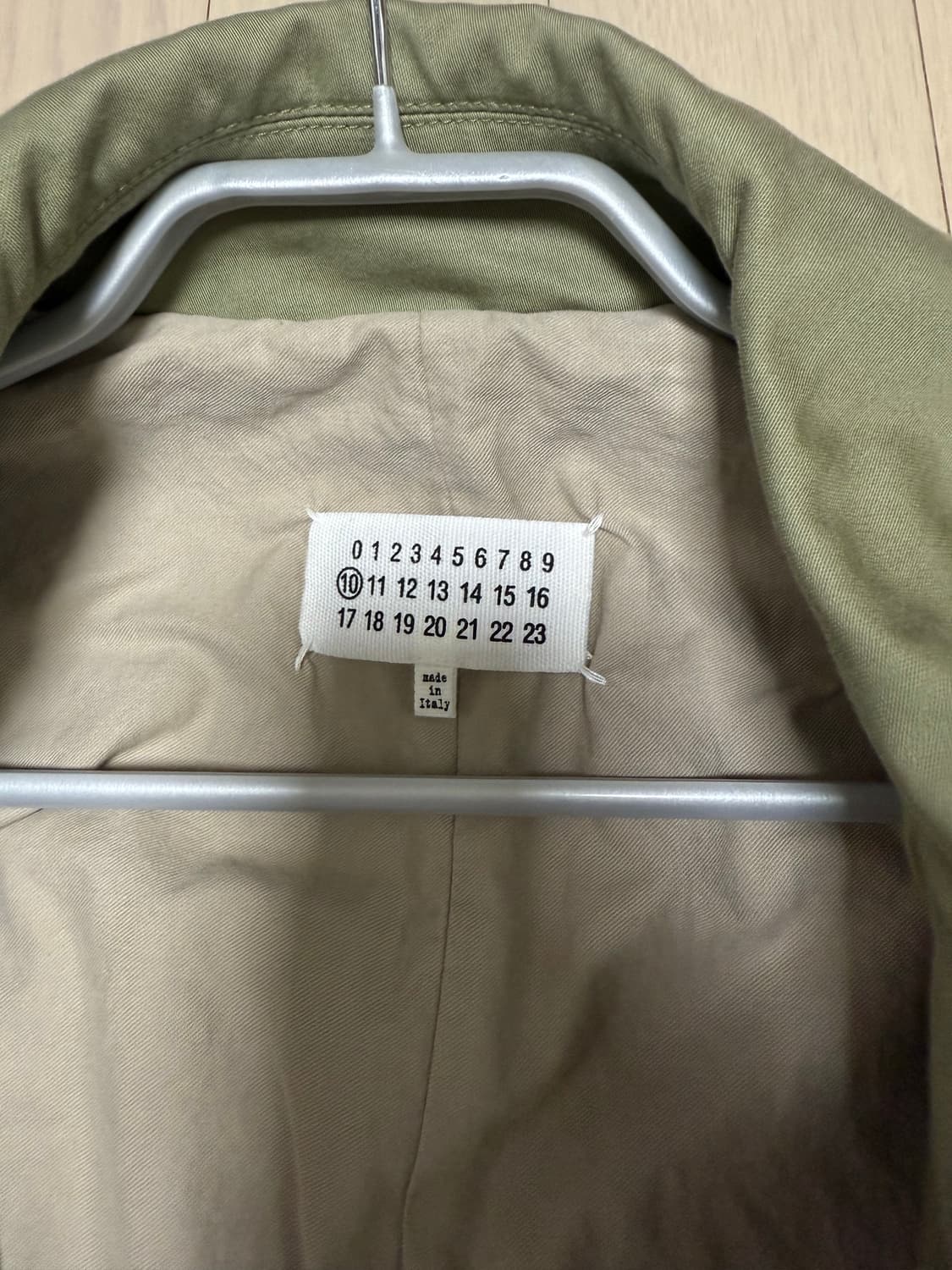 마르지엘라 롱 트렌치 코트 판매합니다 상품이미지2