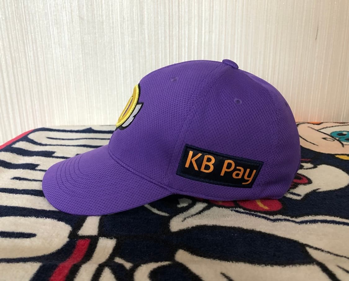 KBO 아디다스 두산베어스X브롤스타즈 어센틱 퍼플 볼캡/모자 상품이미지3