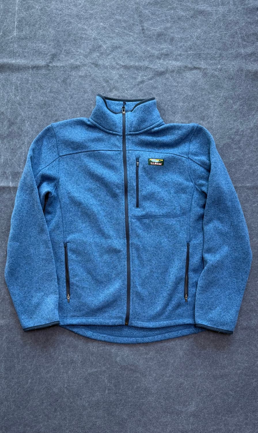 (M) 빈티지 엘엘빈 플리스 집업 자켓 상품이미지1