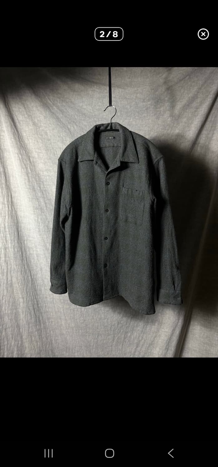코모리 COMOLI Wool Cashmere shirt 상품이미지2