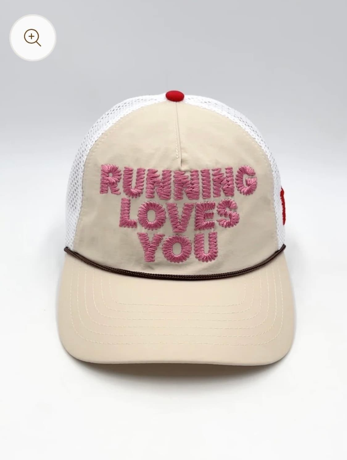 [새상품] 알렉스조노 RUNNING LOVES YOU 볼캡 모자 상품이미지1