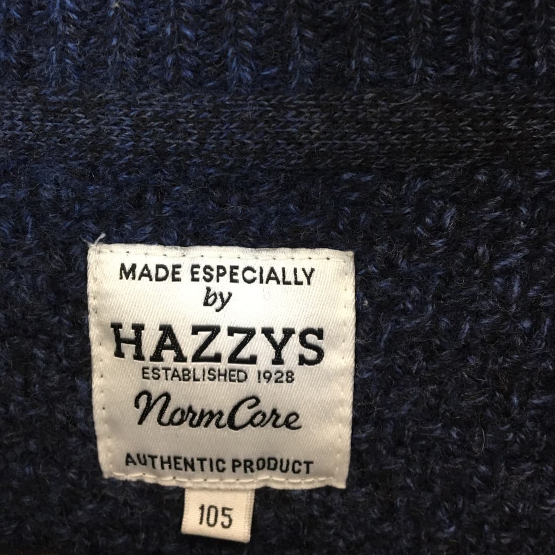 헤지스 레더패치 울 100% 그라데이션니트 105  상품이미지5