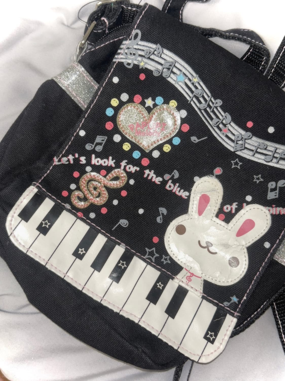 빈티지 희귀 헤이세이 피아노 가방 크로스백 라떼갸루 charm 핀터레스트 상품이미지4