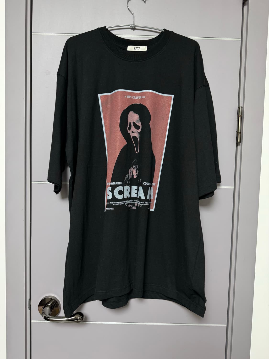 스크림 프로모 반팔 티셔트 2xl 새상품 상품이미지1