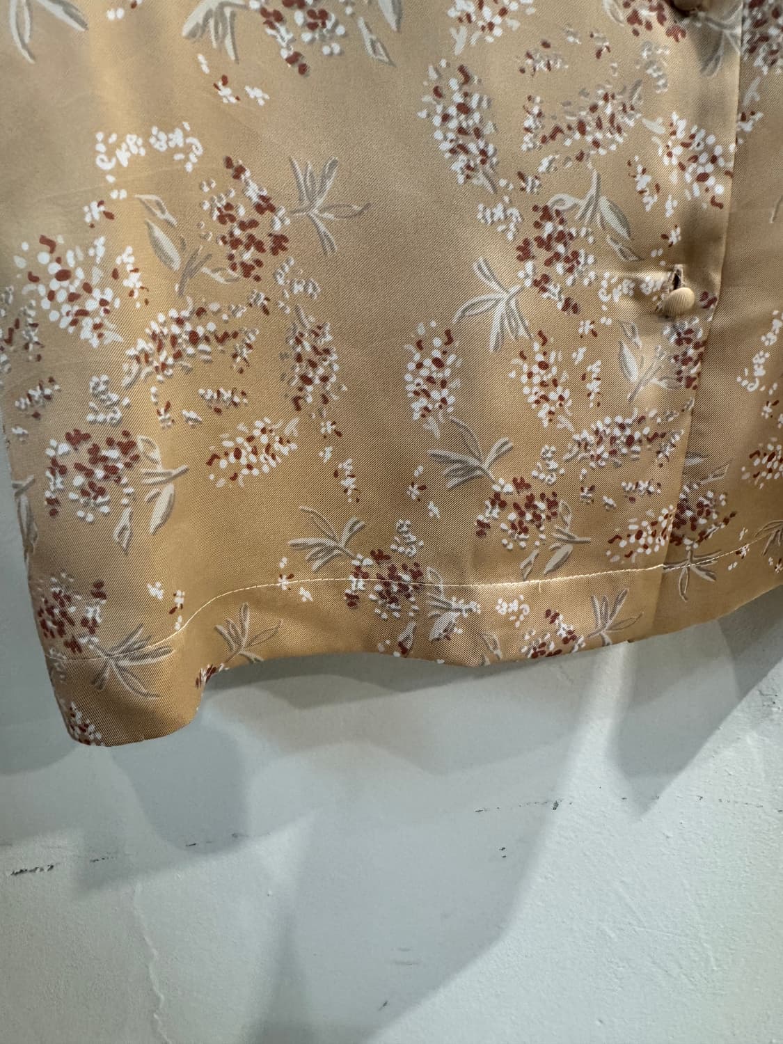 japan vintage 실키 잔꽃 BL 상품이미지6