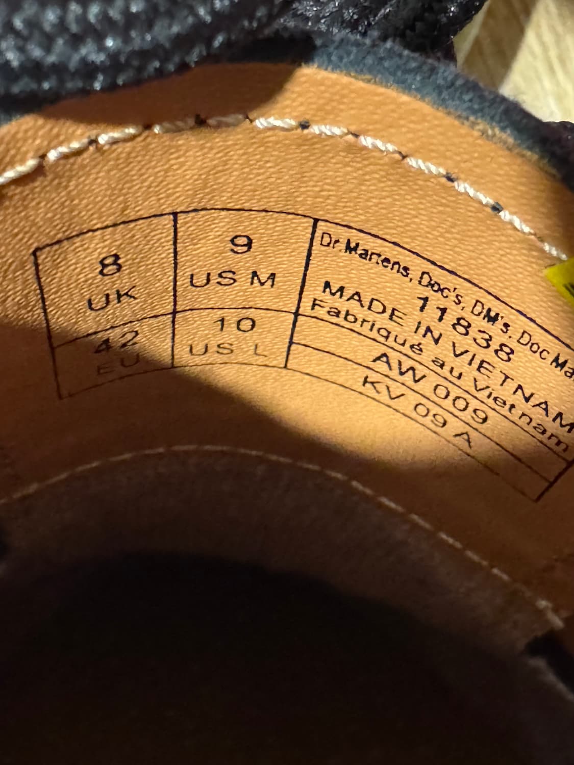 닥터마틴 1461 스무스 1회 착용 270 상품이미지6