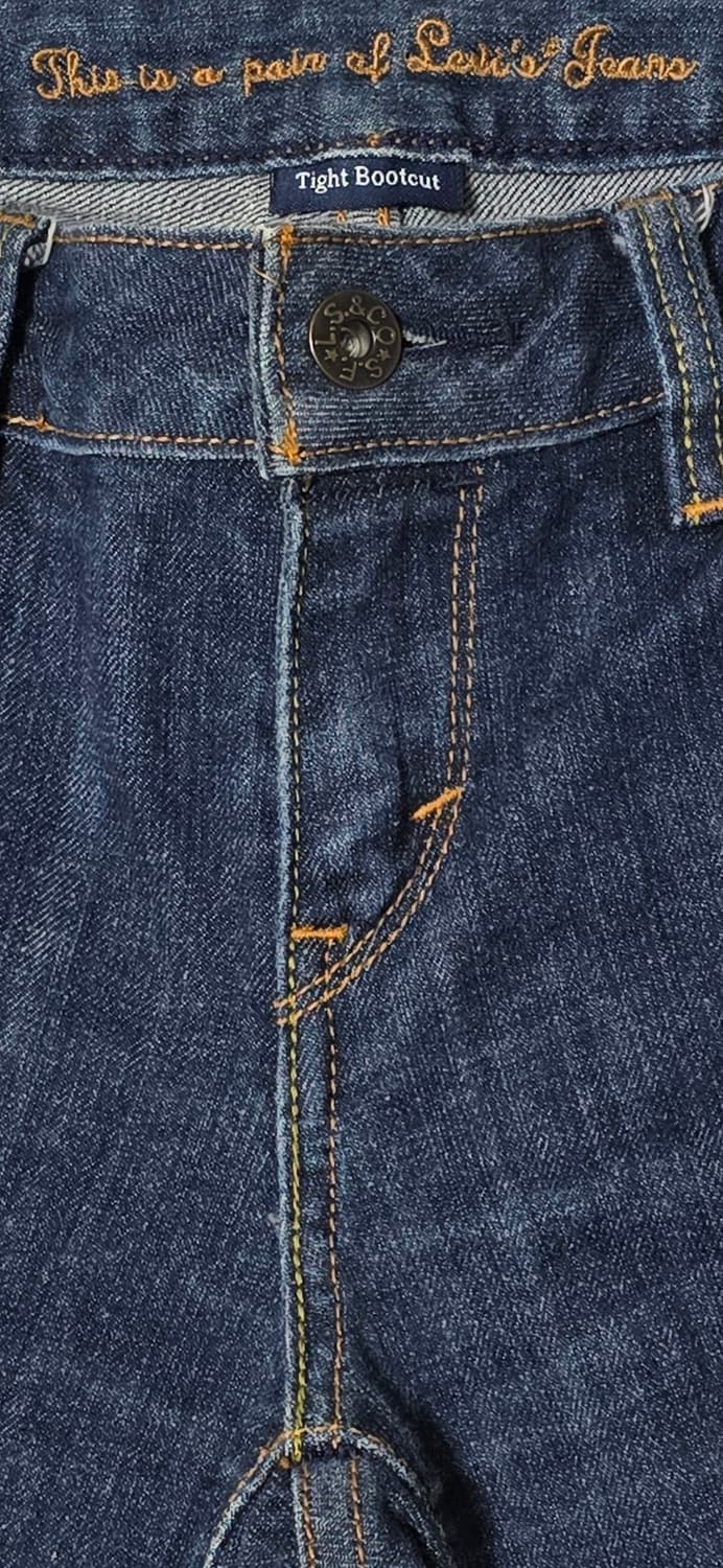 리바이스 부츠컷 청바지 W27 상품이미지5