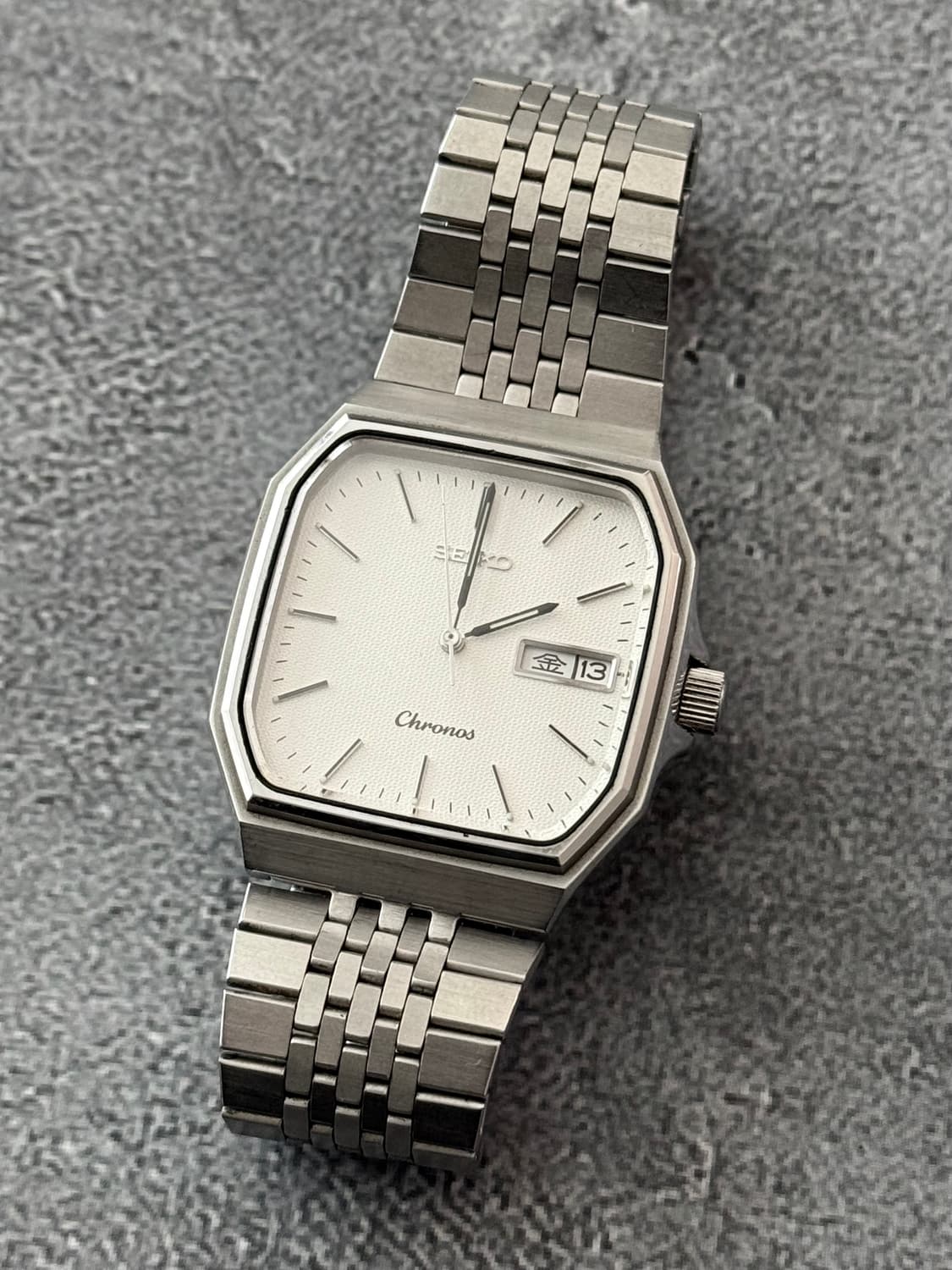 세이코 Seiko Chronos 스퀘어 데이 데이트 상품이미지1