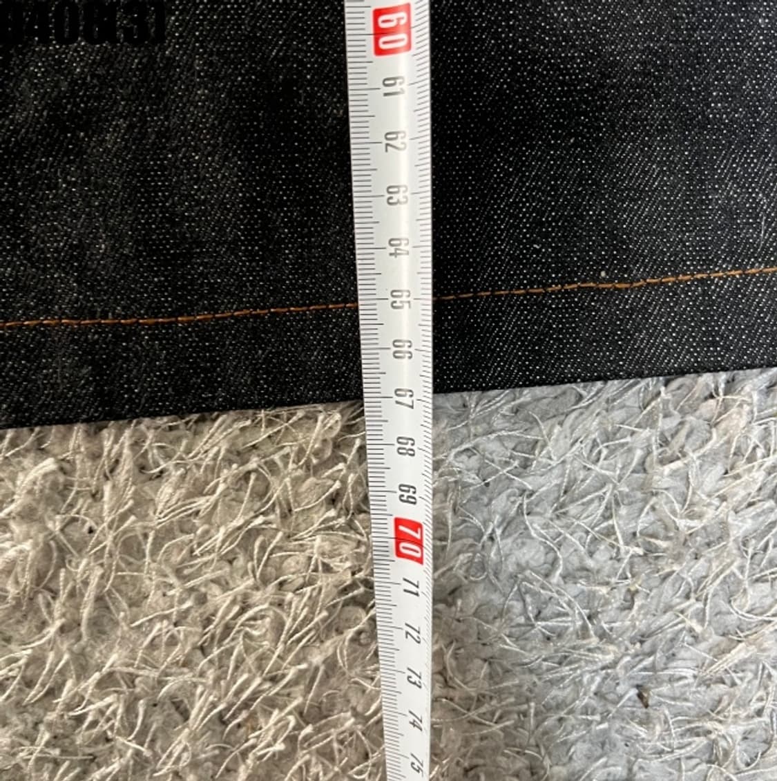 비슬로우 데님 반바지 상품이미지7