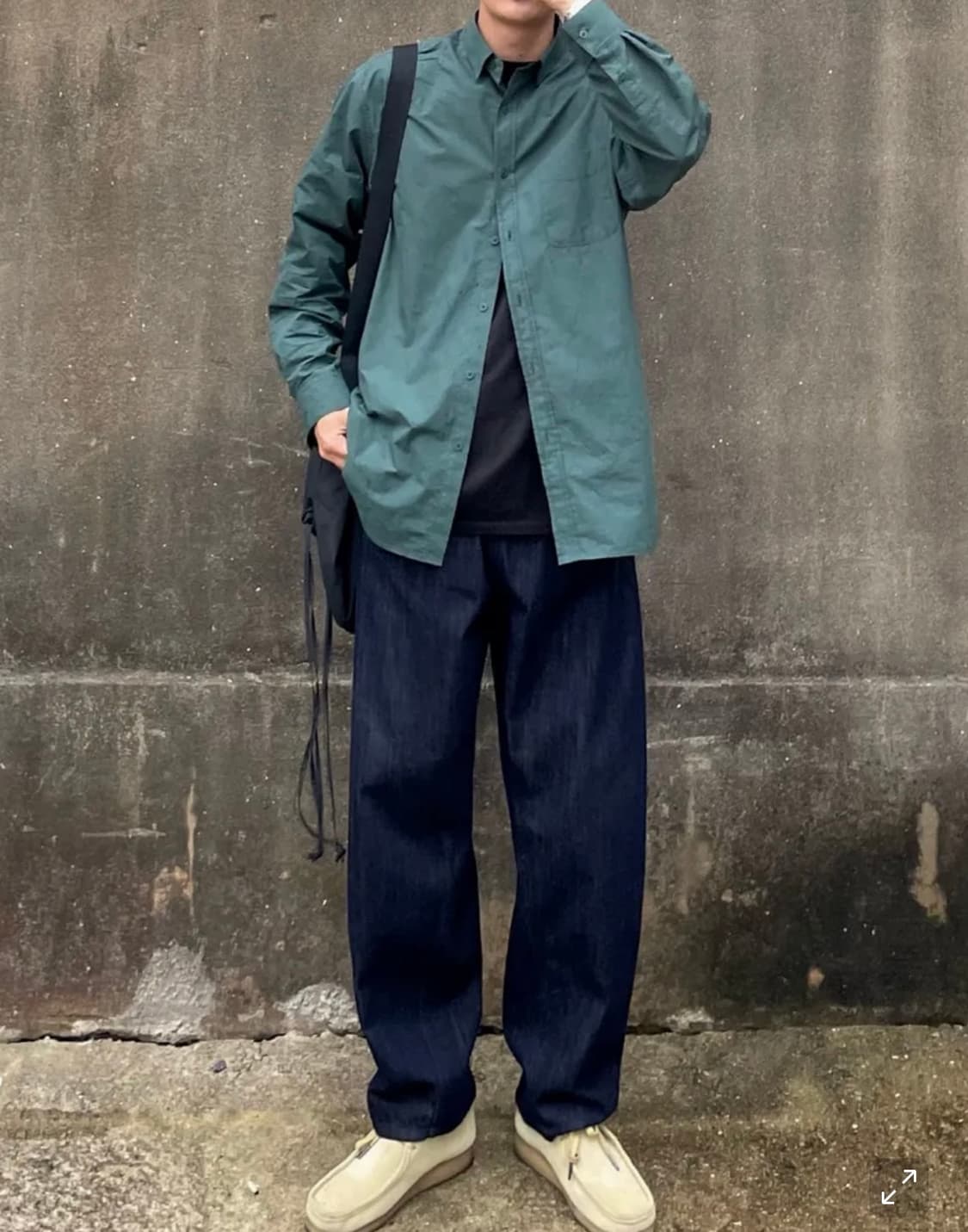 [M] 수아레 데일리 바이오 셔츠 딥그린 상품이미지5