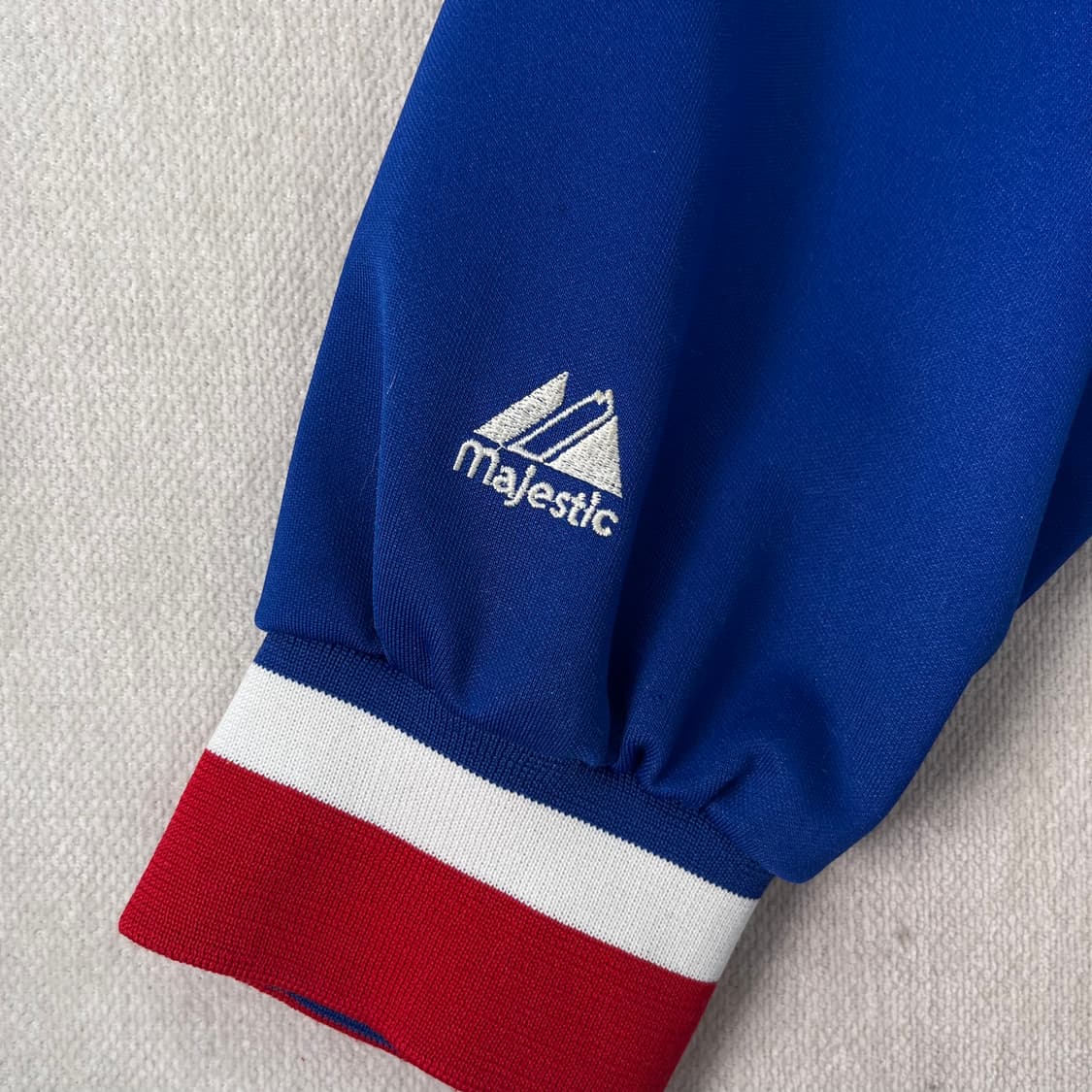 105 마제스틱 NBA 빈티지 필라델피아 트랙탑 져지 상품이미지5