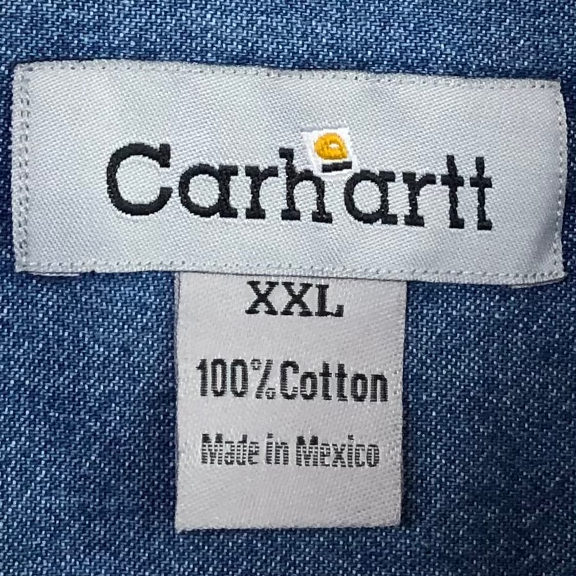 Xxl 칼하트 데님 빅셔츠 상품이미지3