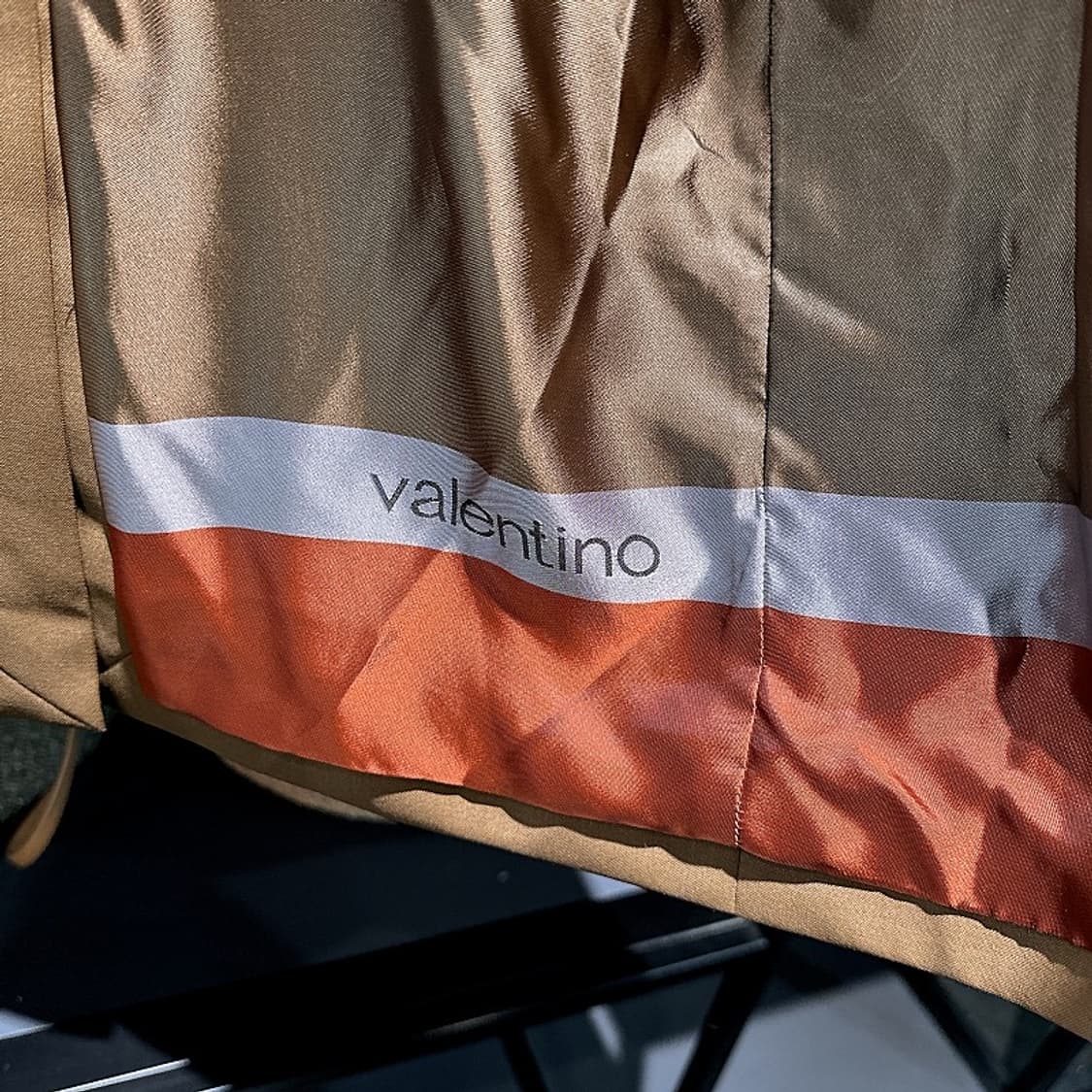 발렌티노 남성 브라운 울 싱글 자켓 85% 상품이미지4