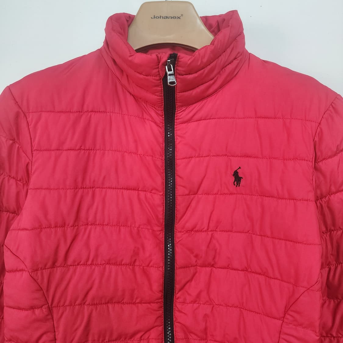 폴로 랄프로렌 아동 레드 패딩 점퍼 상품이미지2