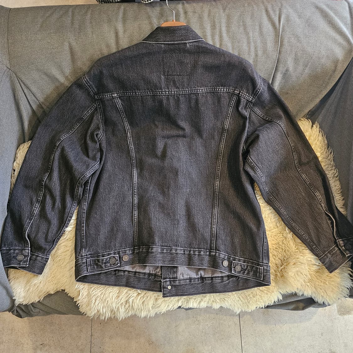 L 리바이스 프리미엄 흑청자켓 3세대 상품이미지3