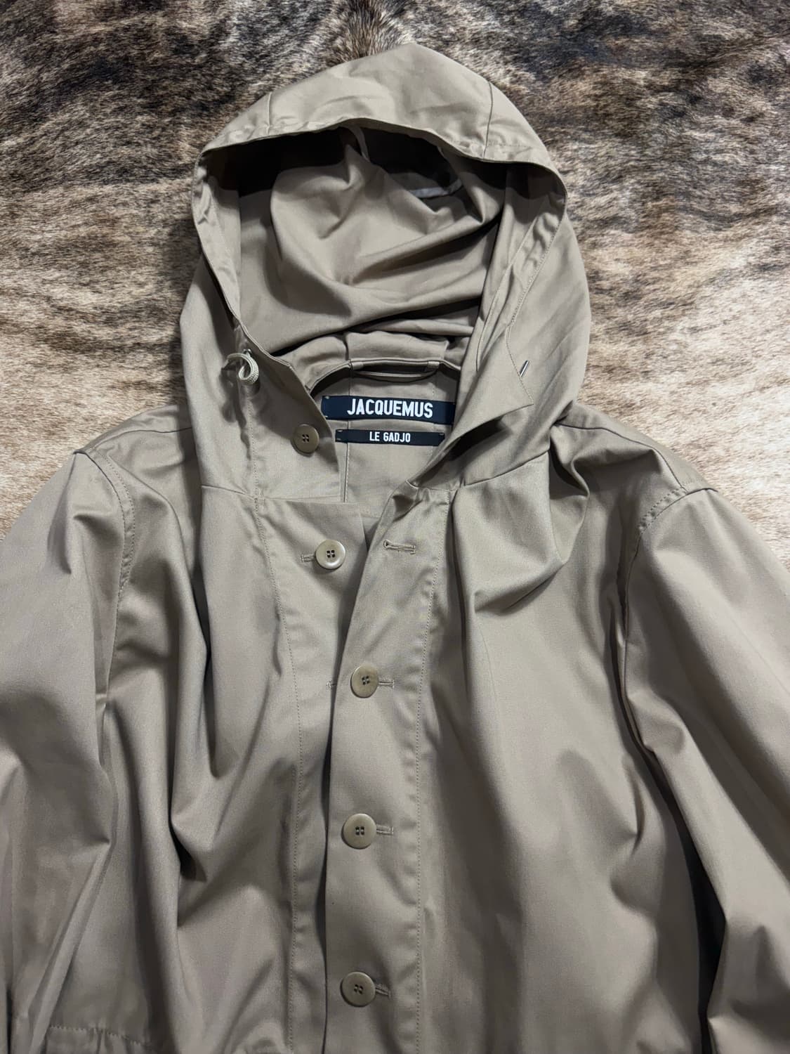 Jacquemus “Le Gadjo” Beige Hooded Jacket 상품이미지5
