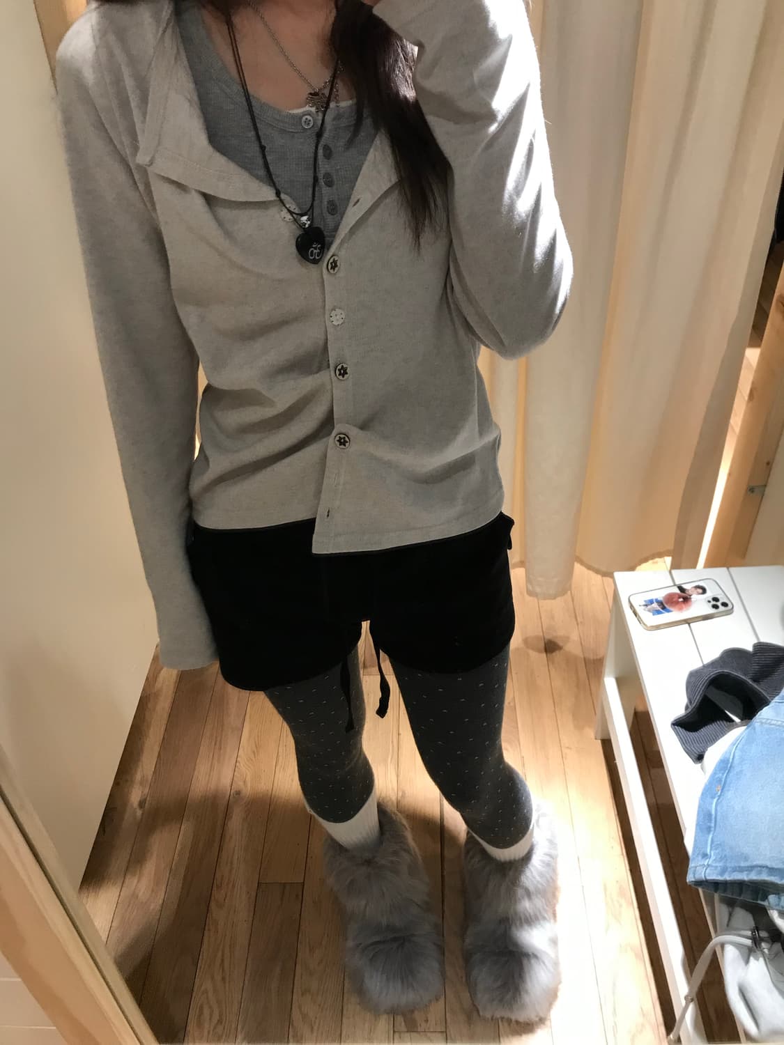 슬릭글로우 가디건 상품이미지2