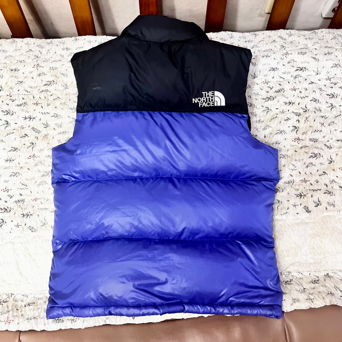 [90] 노스페이스 패딩 조끼 베스트 퍼플블루 상품이미지2