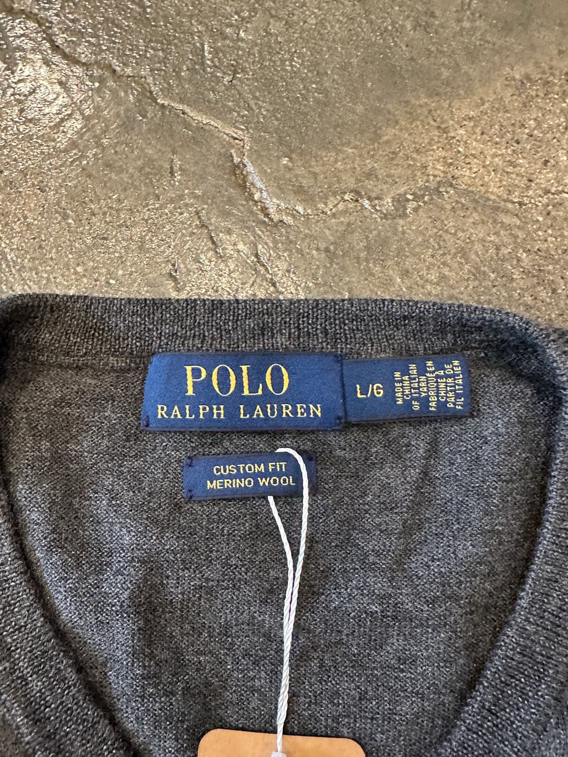 폴로 랄프로렌 메리노울 니트 L 상품이미지4