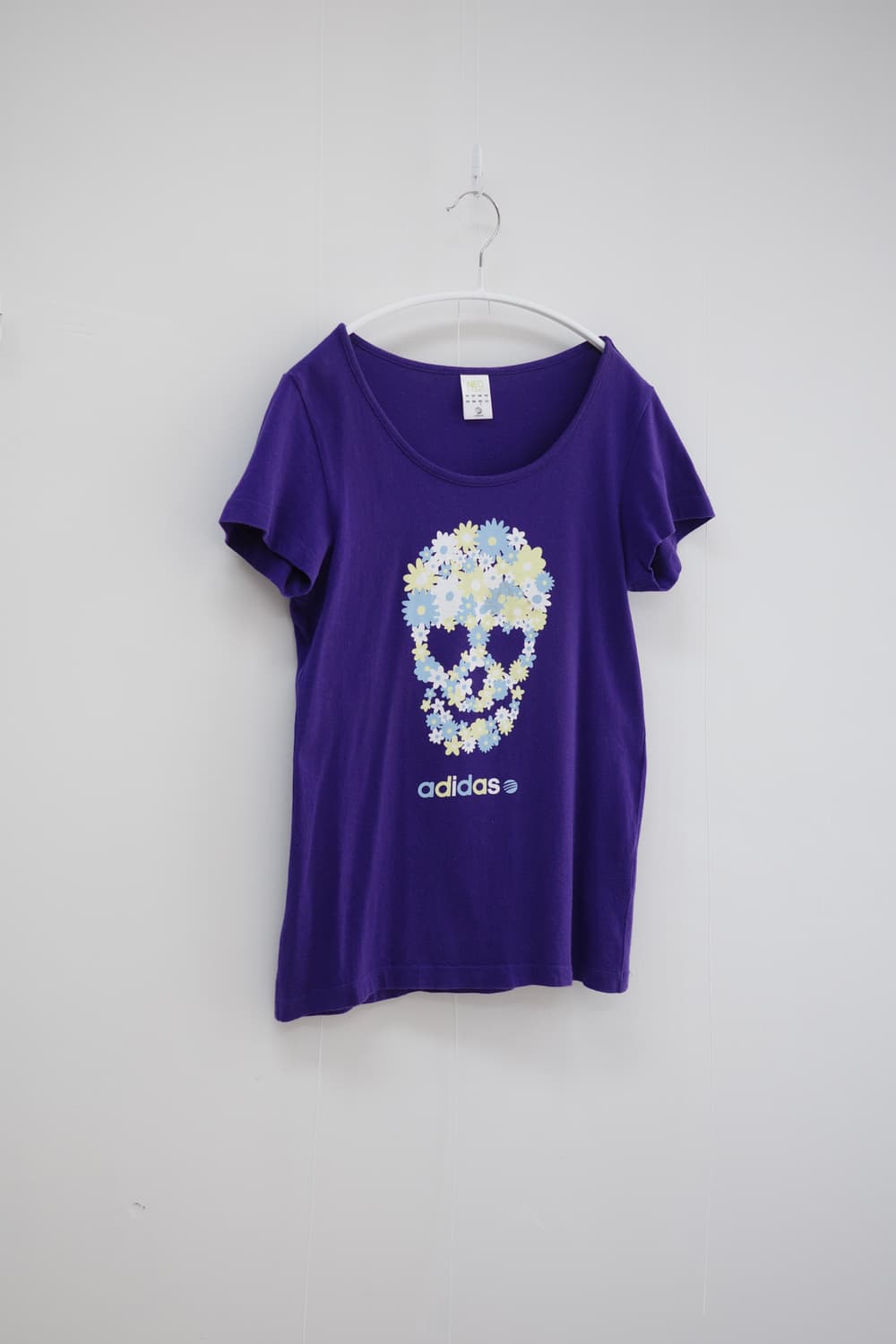 adidas neo label purple Tee 상품이미지4