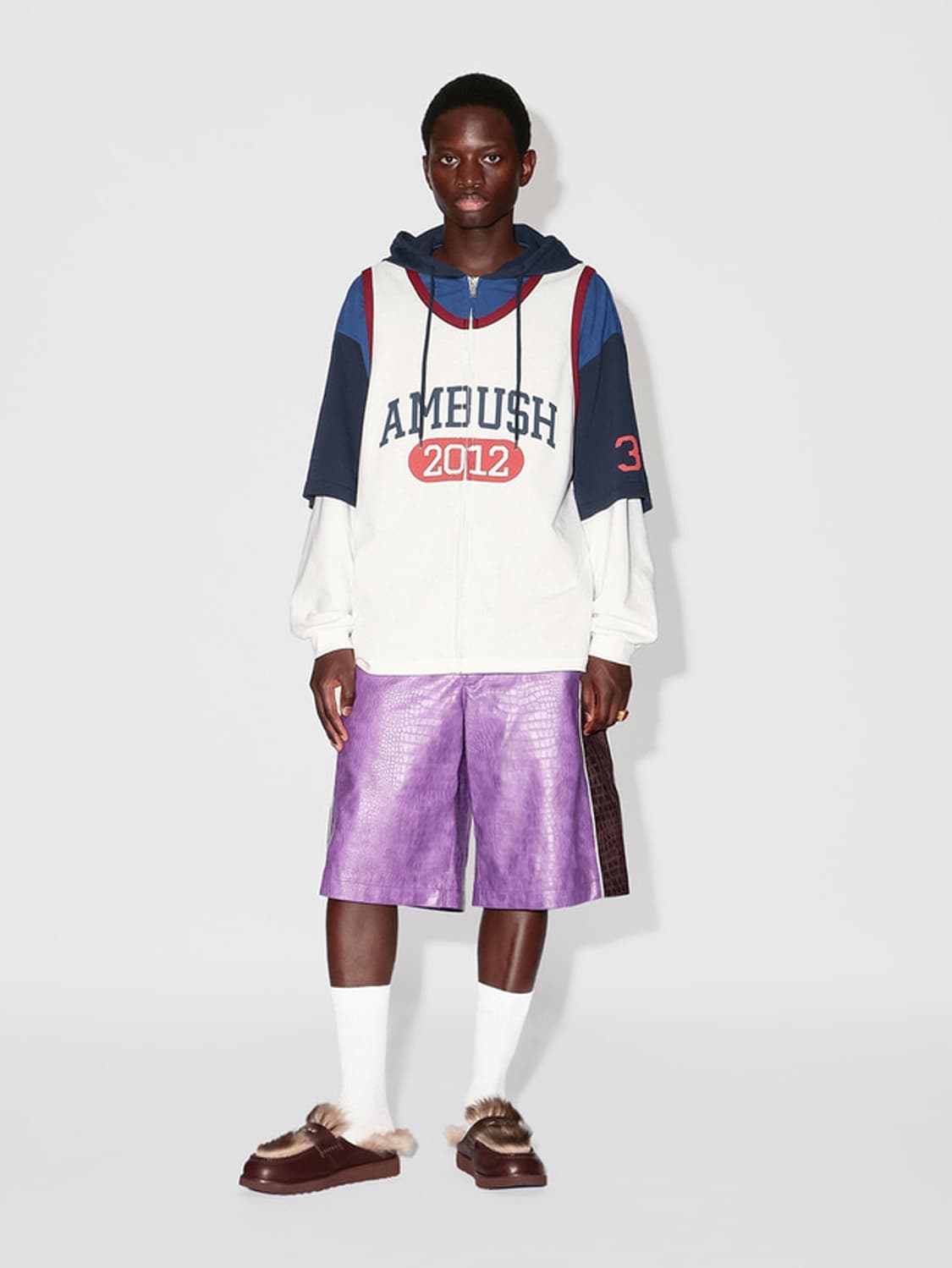 AMBUSH 앰부쉬  BASKETBALL LAYERED HOODIE 상품이미지6