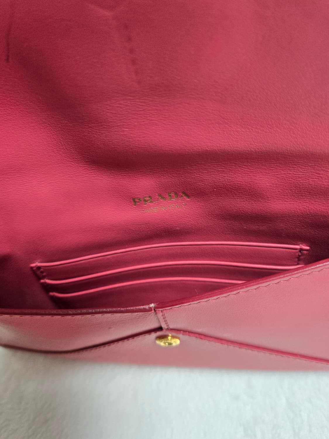 프라다 핑크 사피아노 장지갑 상품이미지3