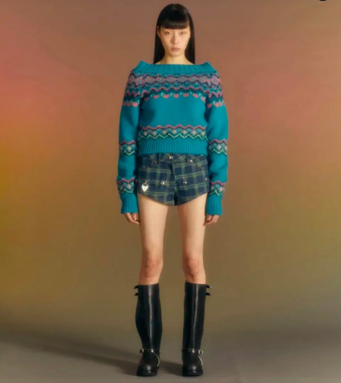 앤더슨벨 노르딕 오프숄더 상품이미지1