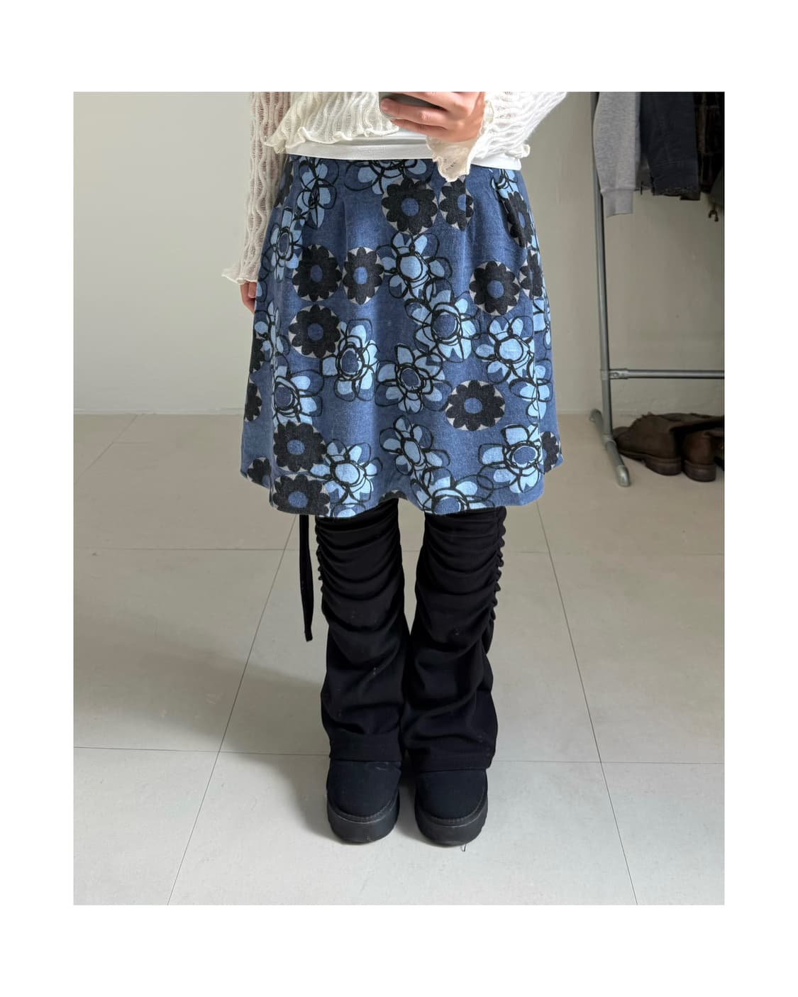 빈티지 플로랄 스커트 상품이미지2