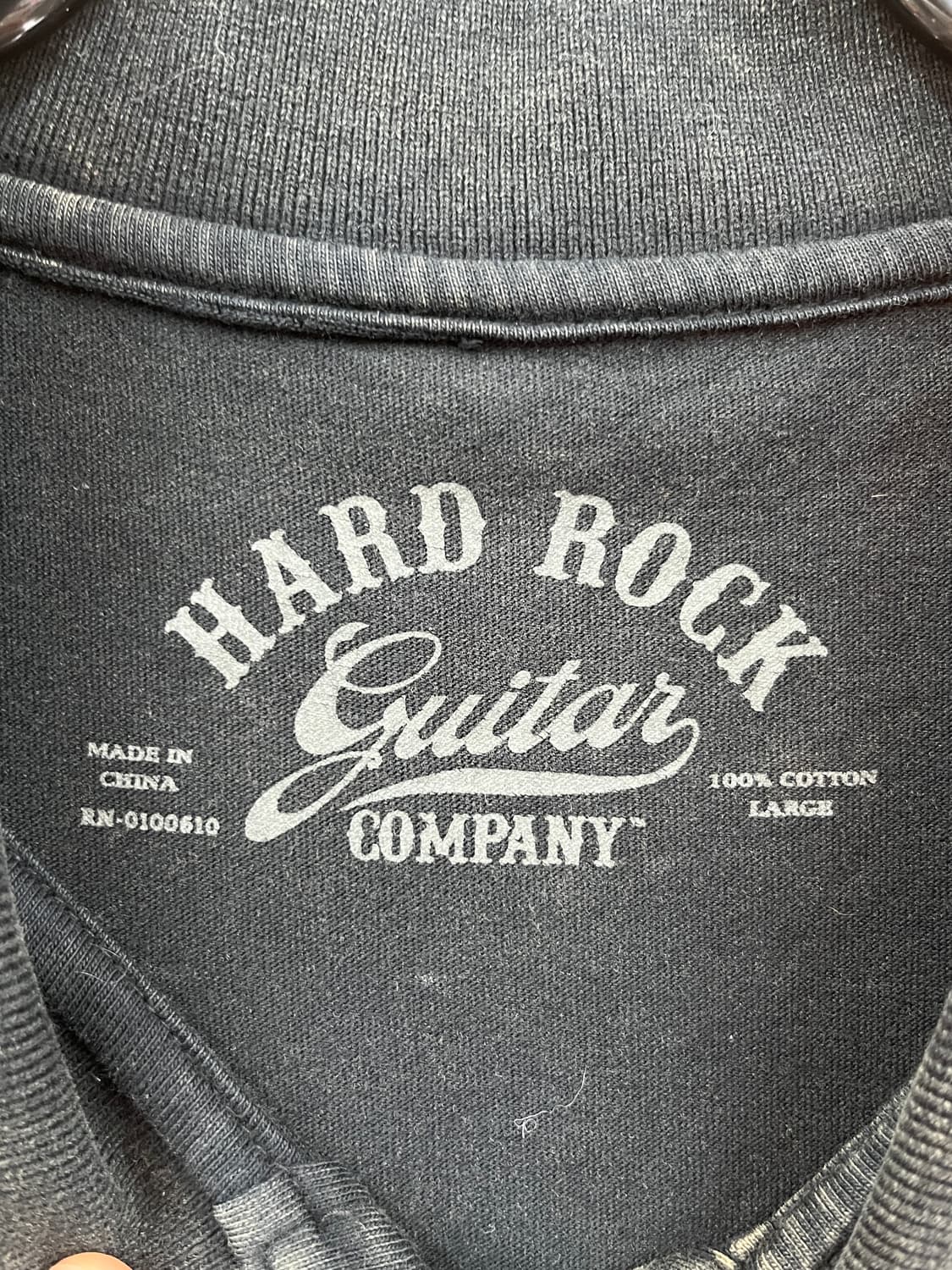 하드락카페 카라 반팔 티셔츠 상품이미지9