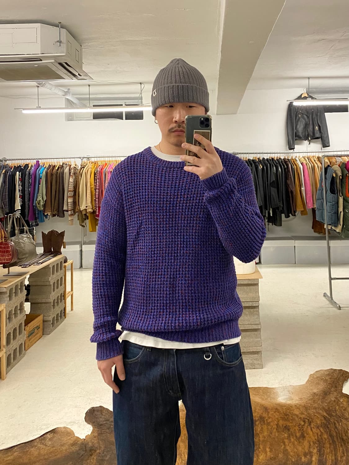 HARE bokashi knit 하레 보카시 니트 상품이미지2